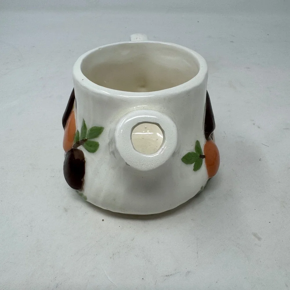 Vintage Arnels Mushroom Ceramic Creamer Pitcher Retro 70s MCM Kitchen Decor‎